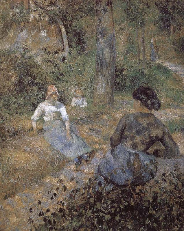 Camille Pissarro rest Spain oil painting art
